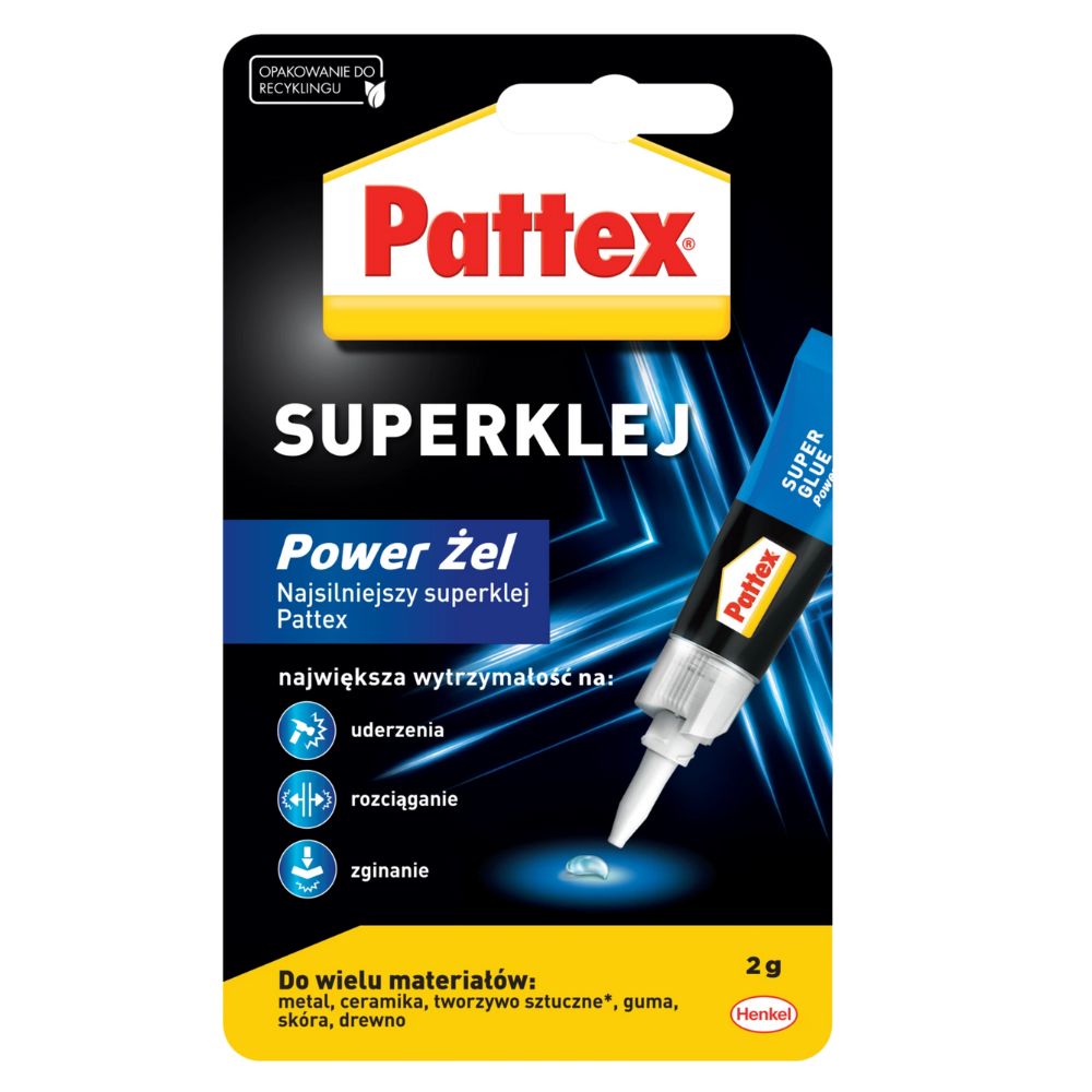 KLEJ BŁYSKAWICZNY PATTEX SOS W ŻELU -